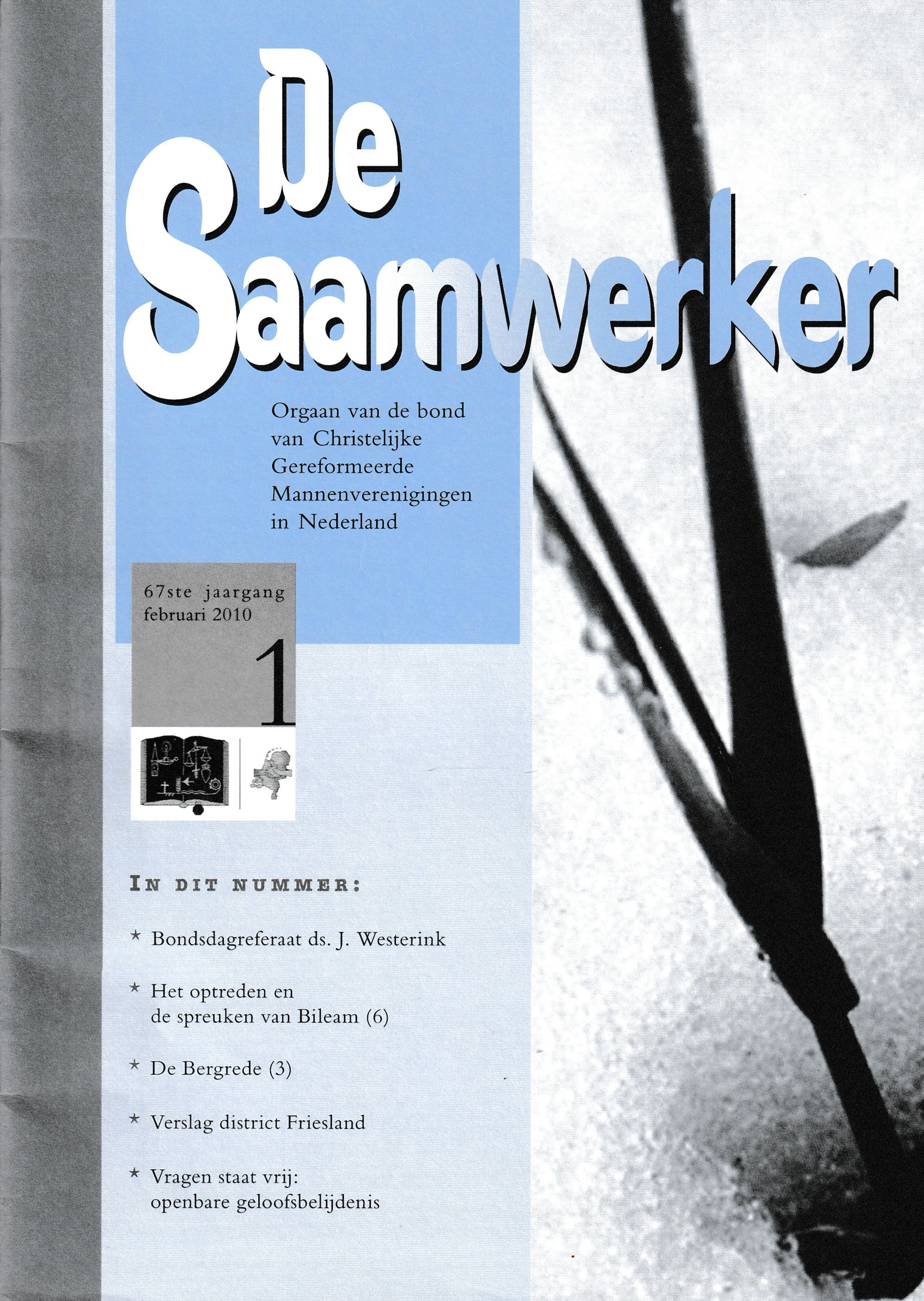 De Saamwerker 2010 nr. 1