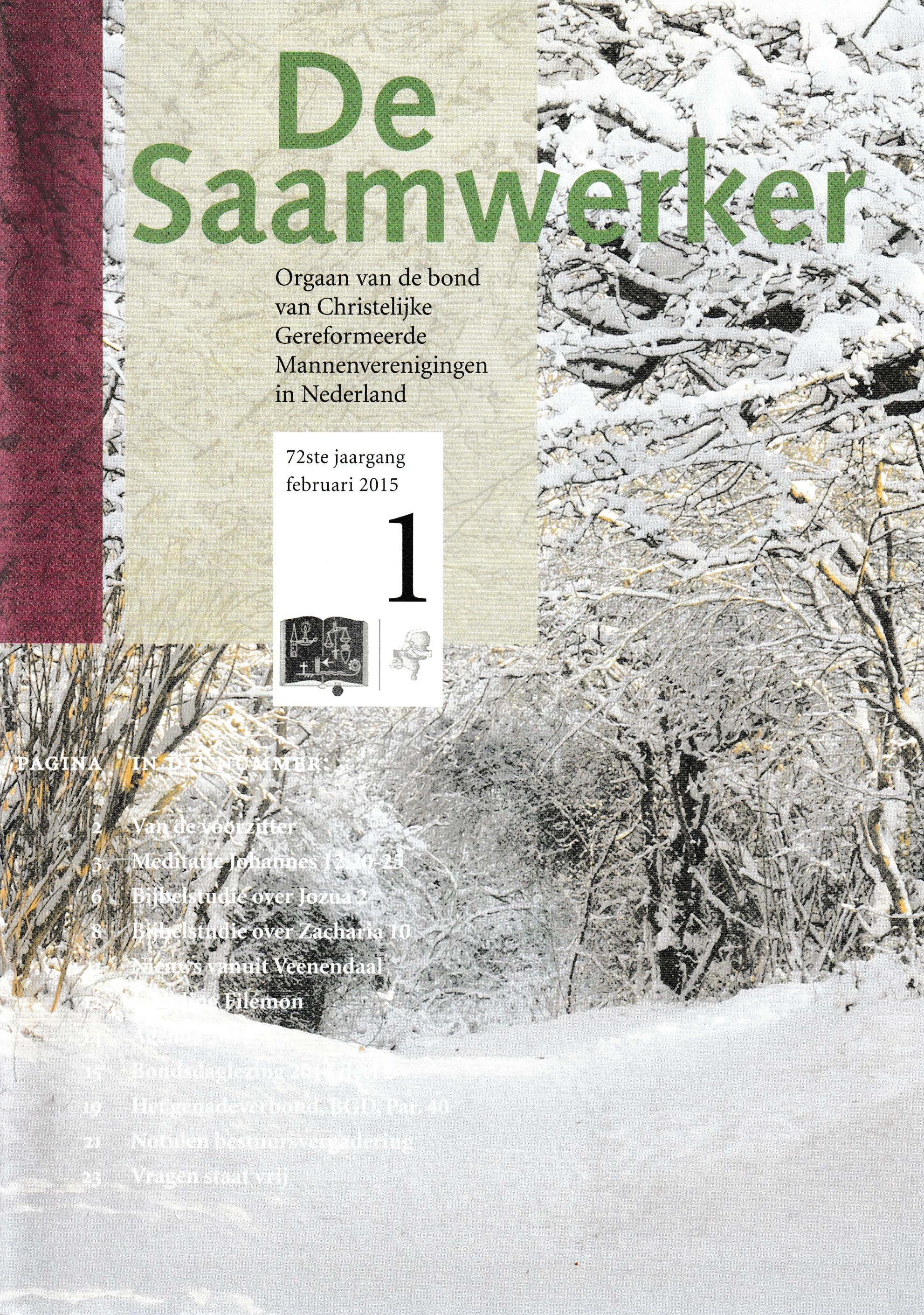 De Saamwerker 2015 nr. 1